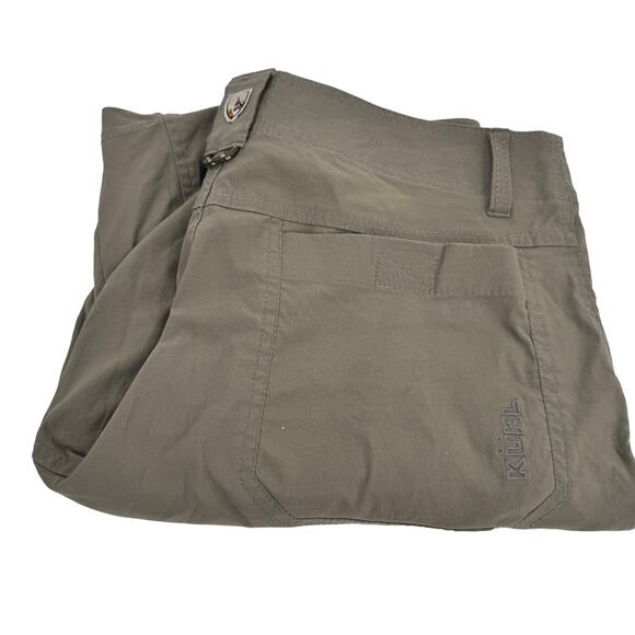 Kuhl Renegade Shorts Mens 31 (32x10 ACTUAL) Khaki Tan UPF 50+ Outdoor Gorpcore - Picture 1 of 11